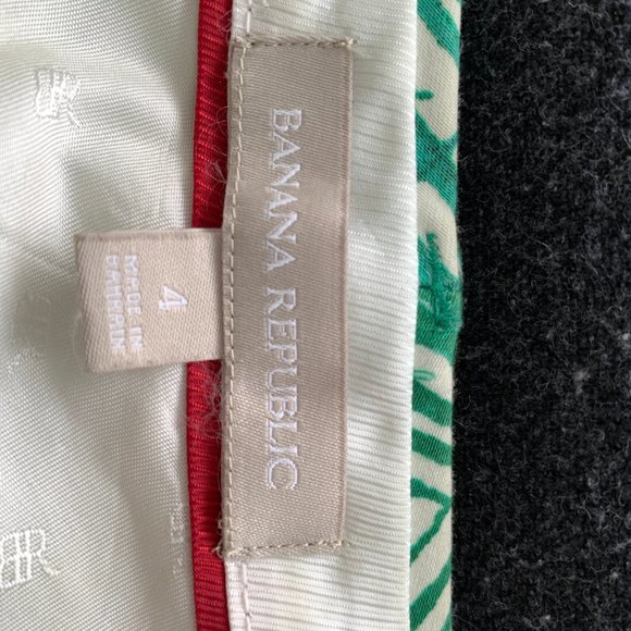 Banana Republic Avery Palm Leaf Pants - Picture 4 of 4